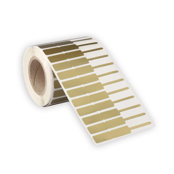 Kuyumcu ve Gözlük Etiketi Gold - Altın Renkli 10 mm X 76 mm ithal ürün görseli 1