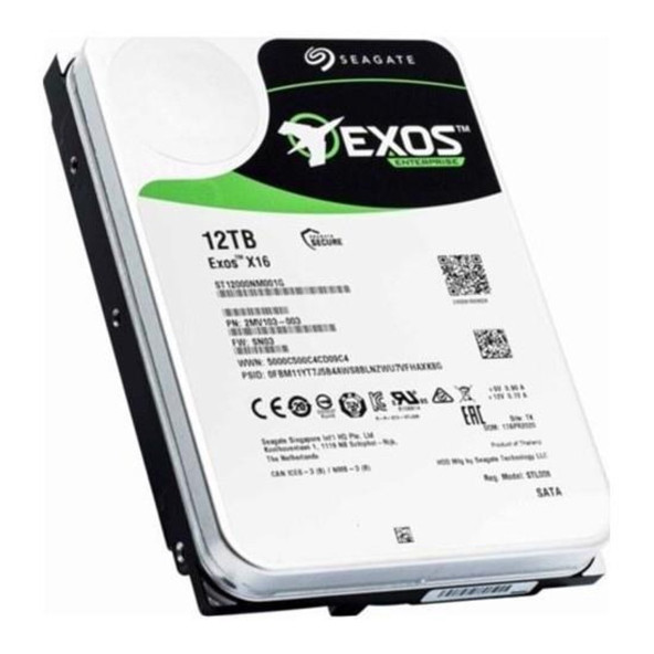 Seagate 12TB Exos 3.5" Sata 3.0 7200 Rpm Harddisk ST12000NM001G ürün görseli 1