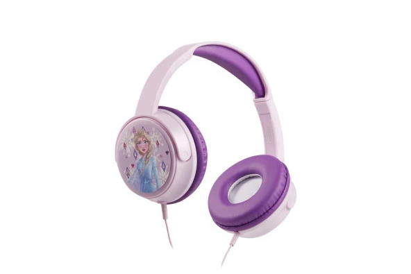 Kablolu Mikrofonlu Kulaklık Disney Frozen Karlar Ülkesi Anna Elsa Kulaklık Lisanslı DY-6513-FZ2 5 ADET STİCKER İLE BİRLİKTE ürün görseli 1