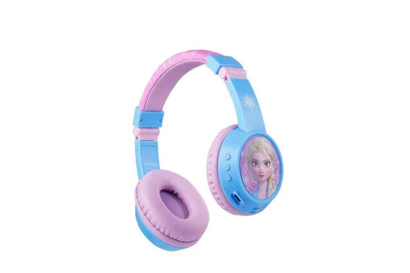 Bluetooth Kulaklık Disney Frozen Karlar Ülkesi Anna Elsa Mikrofonlu Kablosuz Çocuk Kulaklığı Lisanslı DY-9938-FZ ürün görseli 1