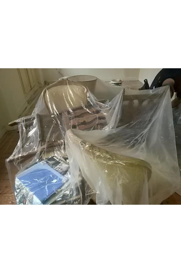 pass Hışır Koruma Boya Örtüsü-32m2-25 Adet-eşyalarınız Temiz Kalır-sonradan Temizlik Yapmak Gerektirmez ürün görseli 1