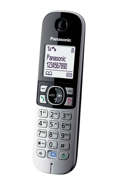 PANASONIC KX-TG 6811 DECT - SİYAH - Resim 2