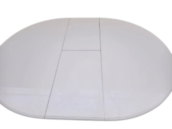 Masa Baba 11099 Klasik Model Ihlamur Ayak Açılır MDF tabla Krem Lake El yapım ürün görseli 1