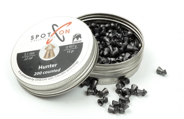 Spoton Hunter 14 Grain 5,5 mm Havalı Saçması 200 Adet ürün görseli 1