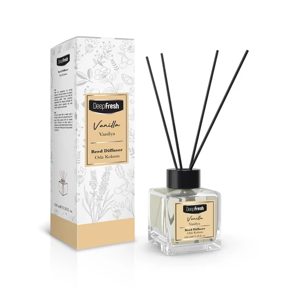 Deep Fresh Çubuklu Oda Kokusu Vanilya 100 ml ürün görseli 1