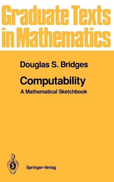 Computability: A Mathematical Sketchbook Douglas S. Bridges ürün görseli 1