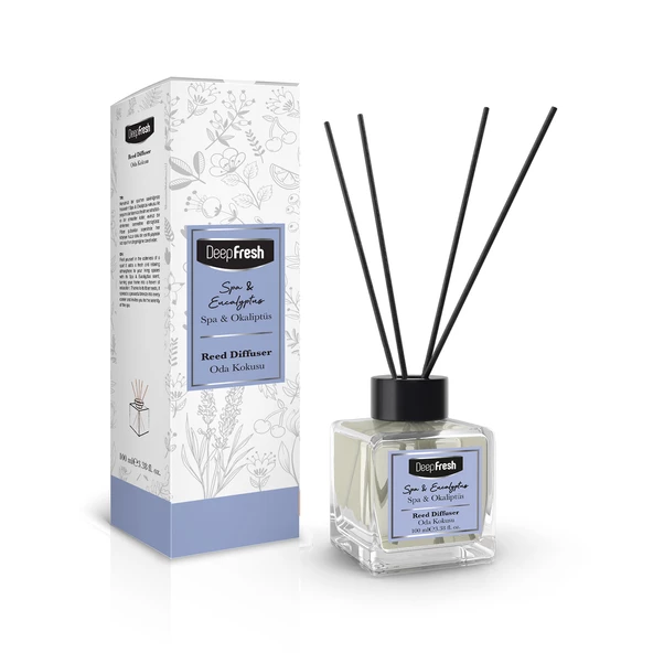 Deep Fresh Çubuklu Oda Kokusu Spa & Okaliptus 100 ml ürün görseli 1