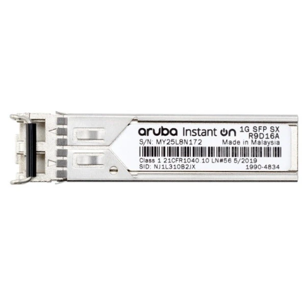 HPE  R9D16A Aruba Ion 1g Sfp Lc Sx 500M Mmf Xcvr ürün görseli 1