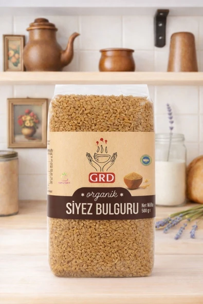 GRD Organik Siyez Bulguru 500 gr ürün görseli 1