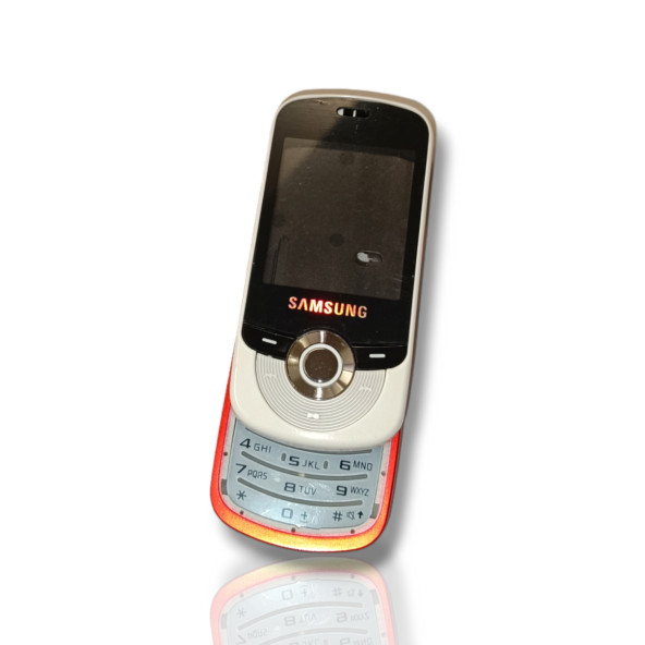 Samsung M2510 Kasa Samsung Galaxy M2510 Uyumlu Beyaz Renk Orta Kasa Ön Arka Kapak Tuş Takımı ürün görseli 1