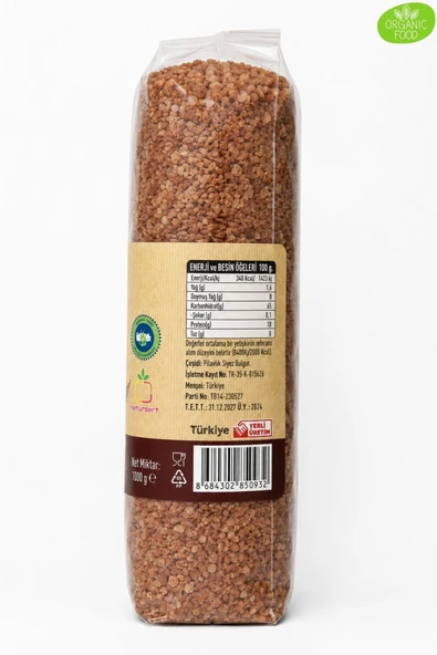 GRD Organik Siyez Bulguru 1000 gr - Resim 6