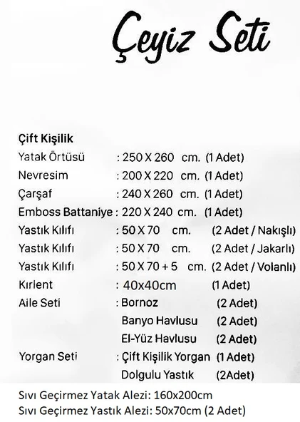 Özdilek 27 Parça Çeyiz Seti-Valioso Gümüş - Resim 3