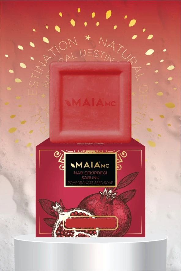 Maia Nar Çekirdeği Sabun 150 gr - Resim 3