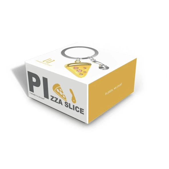 Metalmorphose Pizza Anahtarlık - Resim 4