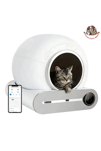 Yasomi Smart Cat Cleaner Kedi Tuvaleti ürün görseli 1