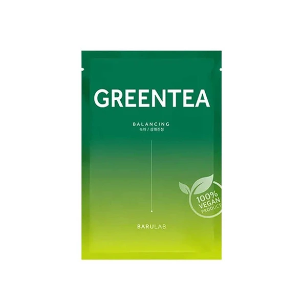 Barulab The Clean Vegan Mask Greentea Dengeleyici 23g ürün görseli 1