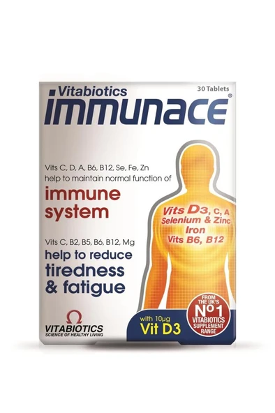 Immunace 30 Tablet Multivitamin - Resim 2