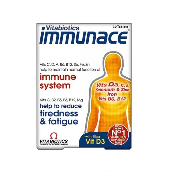 Immunace 30 Tablet Multivitamin - Resim 4