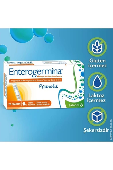 Enterogermina Yetişkin 5 ml 20 Flakon - Resim 4