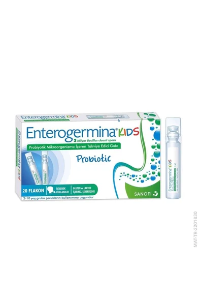 Enterogermina Çocuklar İçin 5 ml x 20 Flakon - Resim 10