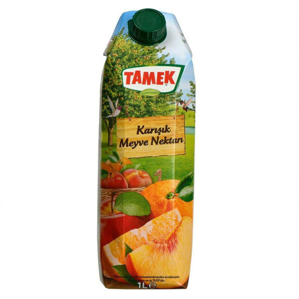 TAMEK KARIŞIK MEYVA SUYU 1 LT ürün görseli 1