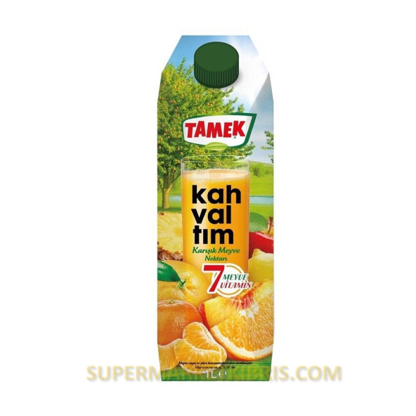 TAMEK KAHVALTIM MEYVA SUYU 1 LT ürün görseli 1