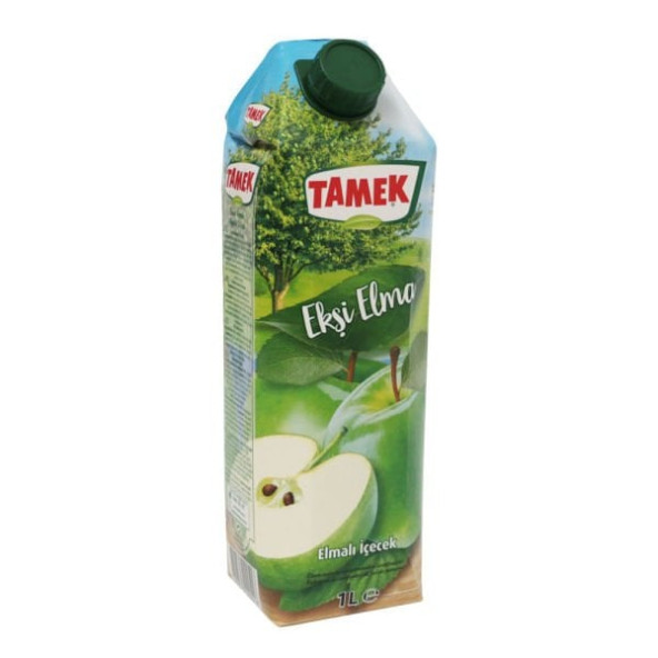 TAMEK EKŞİ ELMA SUYU 1 LT ürün görseli 1