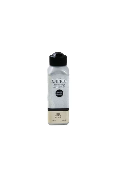 ARTDECO 140 ML 3722 GÜMÜŞ AKRİLİK BOYA ürün görseli 1