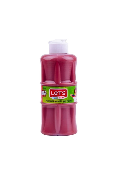 LETS PARMAK BOYASI 250 ML KAHVERENGİ RENK ürün görseli 1