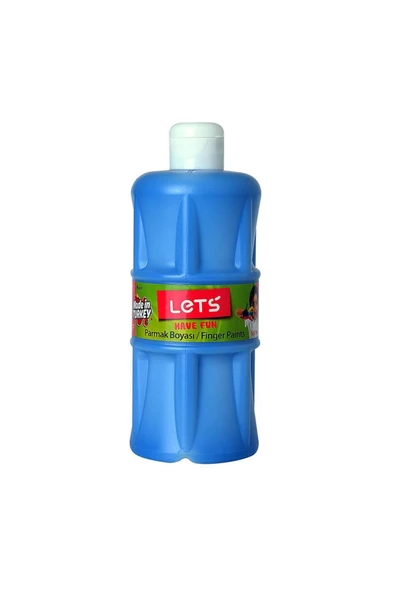LETS PARMAK BOYASI MAVİ 500 GR ürün görseli 1