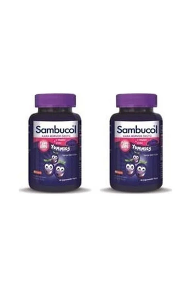 Sambucol Plus Kids Yummies 60 Çiğneme Tableti 2 Adet - Resim 2