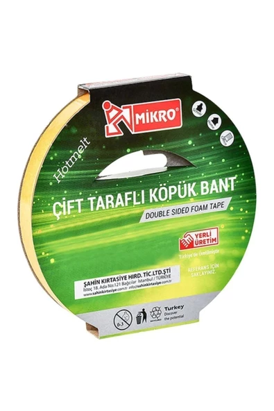 MİKRO NO 205 48 MM*5 MT KÖPÜK BANT ürün görseli 1