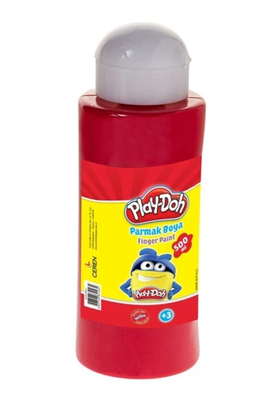 PLAYDOH PARMAK BOYASI 500 ML KIRMIZI ürün görseli 1