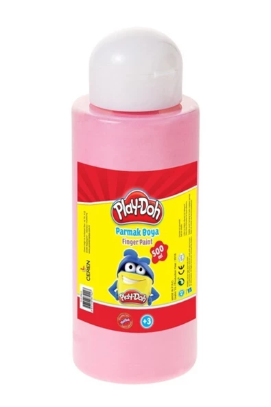 PLAYDOH PARMAK BOYASI 500 ML PEMBE ürün görseli 1