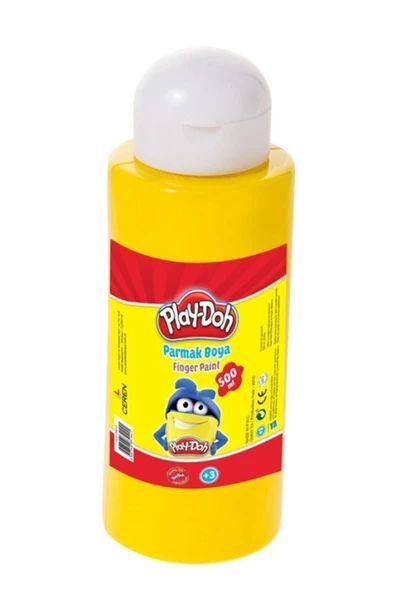 PLAYDOH PARMAK BOYASI 500 ML SARI ürün görseli 1