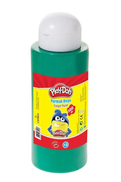 PLAYDOH PARMAK BOYASI 500 ML YEŞİL ürün görseli 1