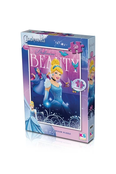 KS PUZZLE 50 PARÇA CİNDERALLA ürün görseli 1