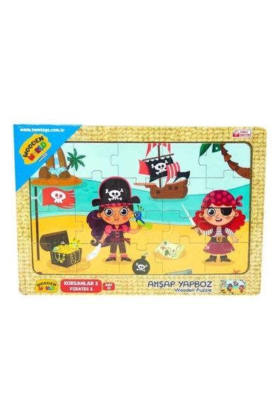 KUMTOYS AHŞAP YAPBOZ  KÜÇÜK BOY 24*34 ürün görseli 1