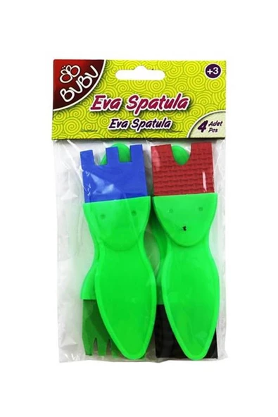 BUBU EVA SPATULA 4 LÜ ürün görseli 1