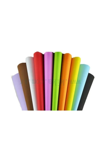 Renkli Fon Kartonu 10 Karışık Renk 50*70 mm ürün görseli 1