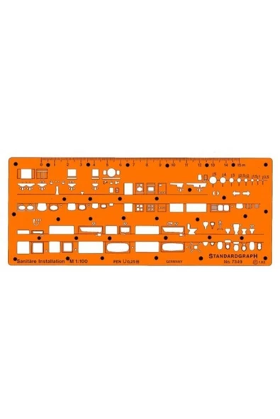 STANDART 37349 SIHHI TESİSAT ŞABLONU ürün görseli 1