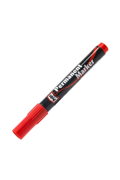 PRİT PERMANENT MARKER KIRMIZI YUVARLAK UÇLU ürün görseli 1