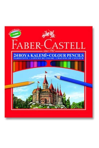 FABERCASTEL/24 RENK KURU BOYA KARTON ürün görseli 1