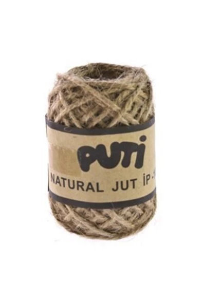PUTİ JUT İP 10 M NATURAL ürün görseli 1