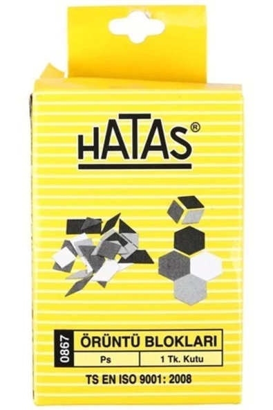 HATAS ÖRÜNTÜ BLOKLARI ürün görseli 1