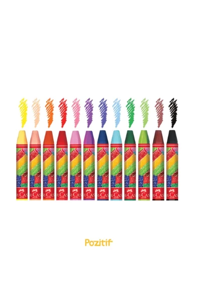 FABER CASTELL 18 Lİ KUTUDA PASTEL ürün görseli 1