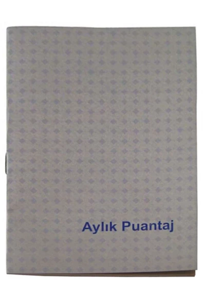 HAFTALIK PUANTAJ DEFTERİ ürün görseli 1