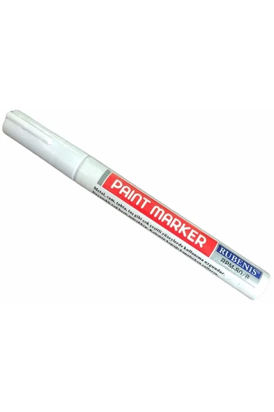 RUBENİS PAİNT MARKER-BEYAZ - Resim 2