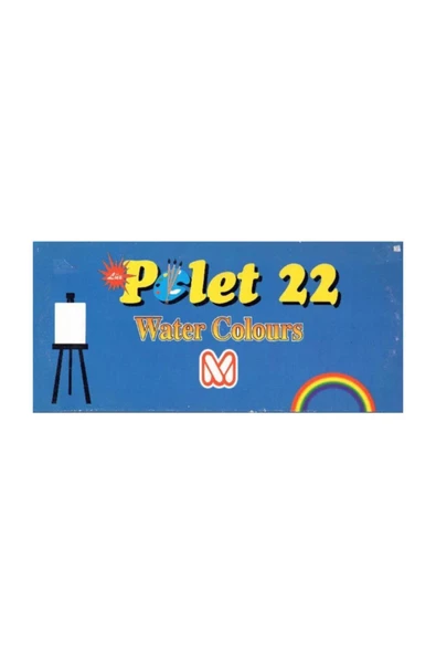 PALET 22 Lİ SULU BOYA ürün görseli 1