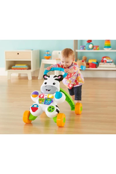 FİSHER PRİCE MELODİLİ ZEBRA YÜRÜTEÇ - Resim 7